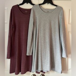 2 SO XL Long Sleeve Dresses